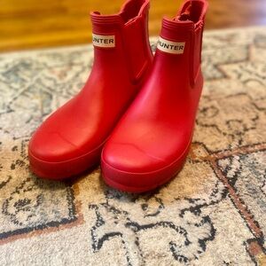 Hunter Pink Rain Boots